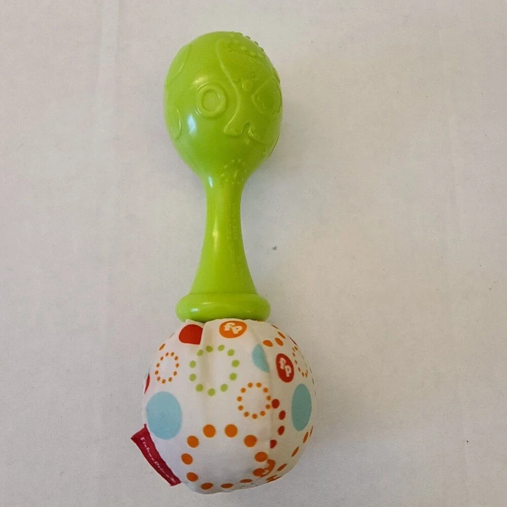 Fisher Price Baby Teethers Rattle Lovey Monkey Lion Keys Lot of 6